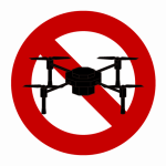 Drones niet toegelaten