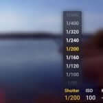 Shutterspeed en manuele belichting DJI Fly