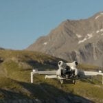 DJI Mini 4 Pro in flight